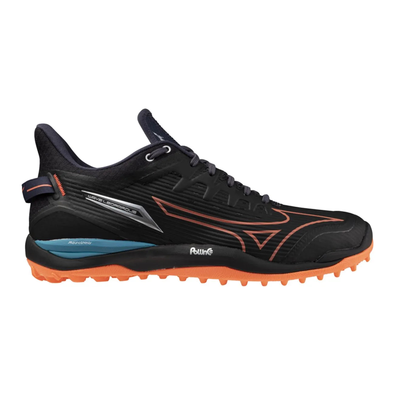 Mizuno WAVE LEOPARDUS - Black Orange Hockeyschoen