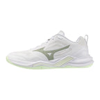 Mizuno Wave Stealth Pro Damen - White/Aqua Gray