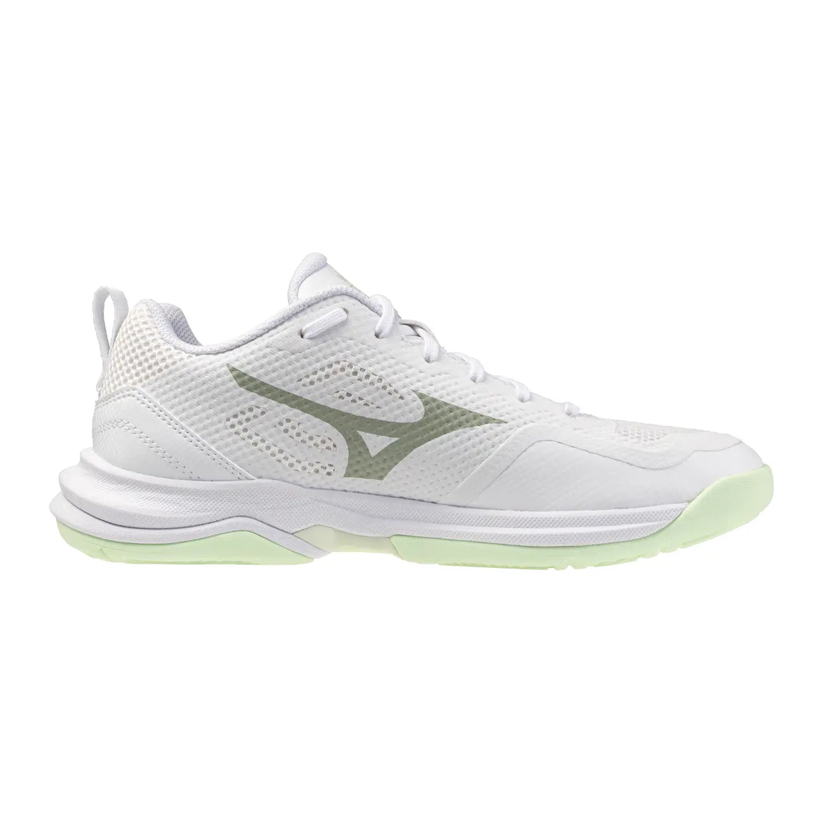 Mizuno Wave Stealth Pro Damen - White/Aqua Gray