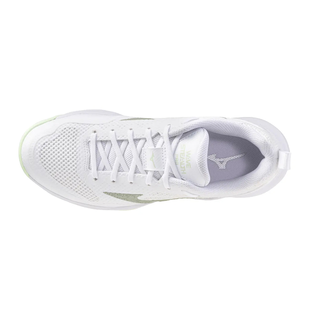 Mizuno Wave Stealth Pro Damen - White/Aqua Gray