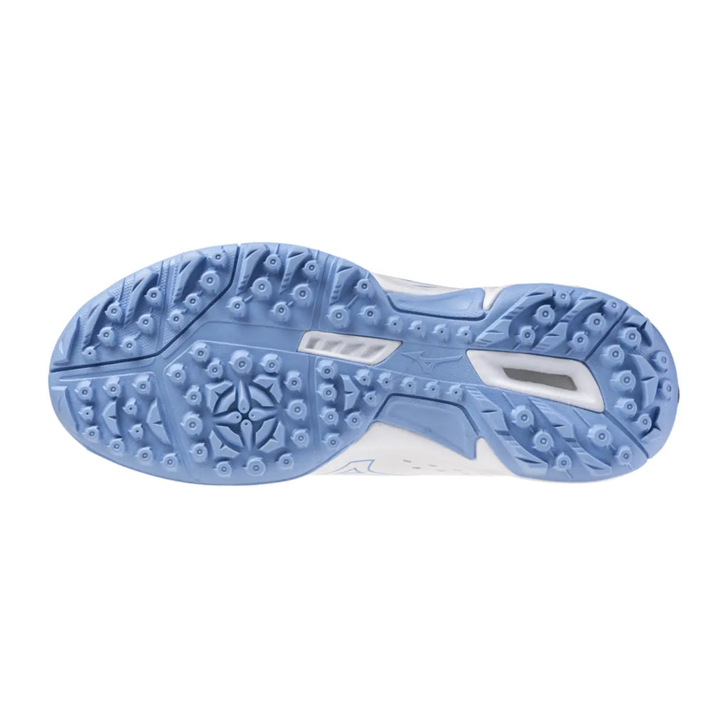 Mizuno Wave Lynx 2 Jr. - White/Celeste Hockeyschoen