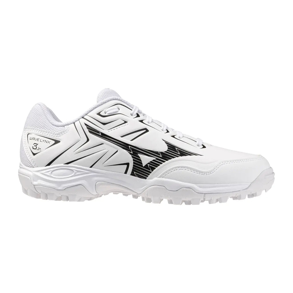 Mizuno Wave Lynx 3 Jr. - White/Black Hockeyschoen
