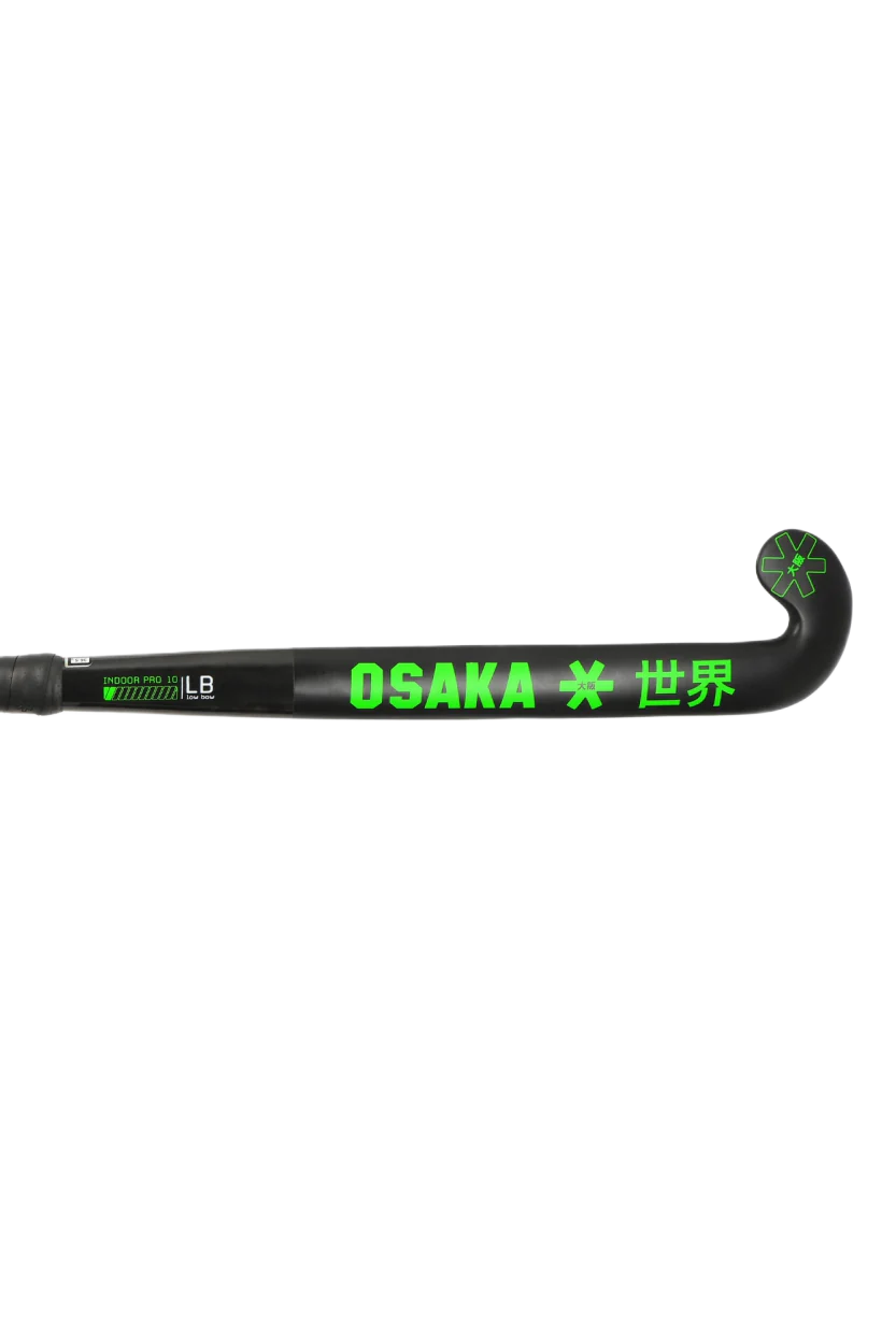 Osaka Indoor Pro 10 - 2.0 Low Bow - Iconic Black Hockeystick