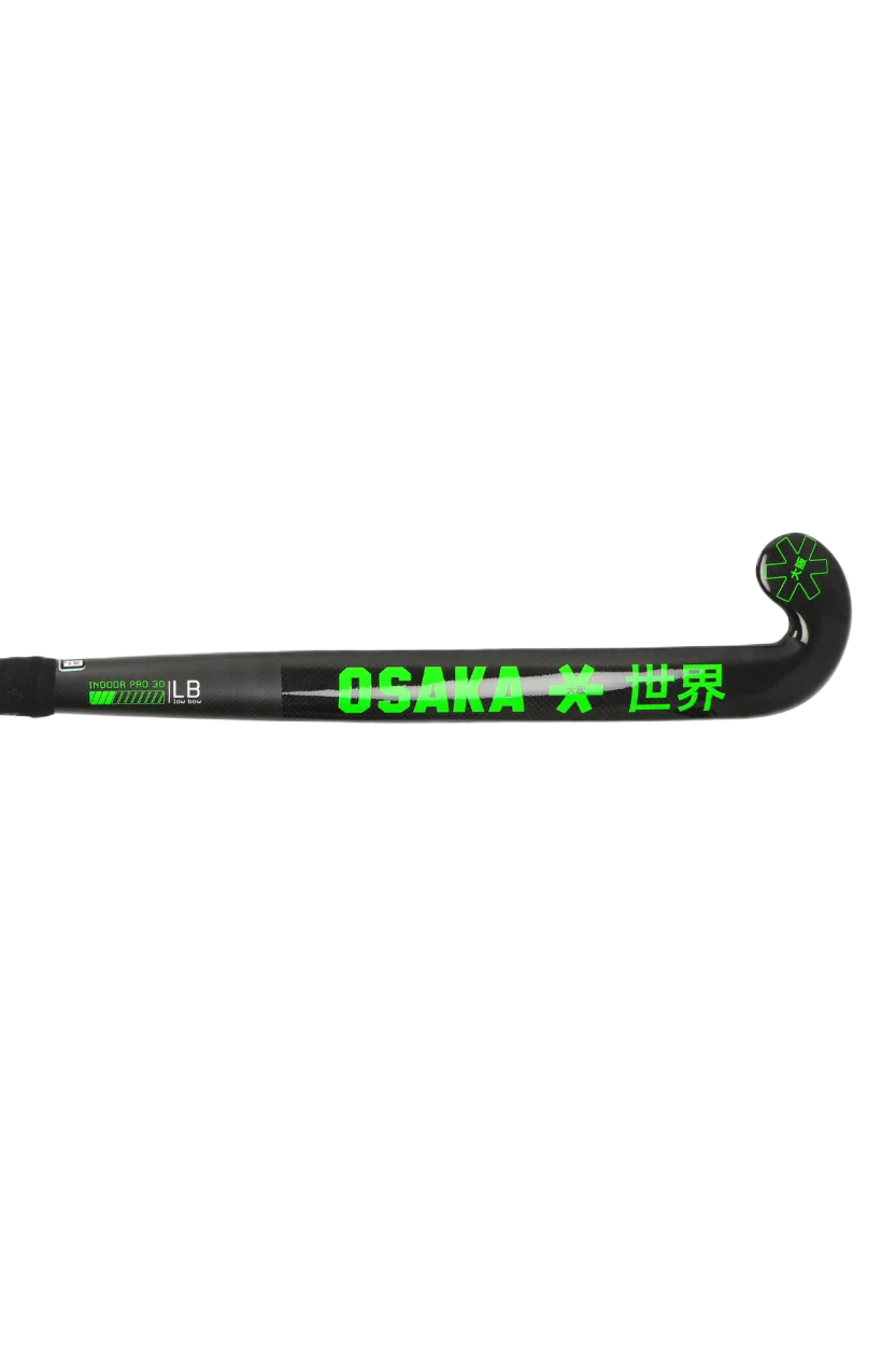 Osaka Indoor Pro 30 - 2.0 Low Bow - Iconic Black Hockeystick