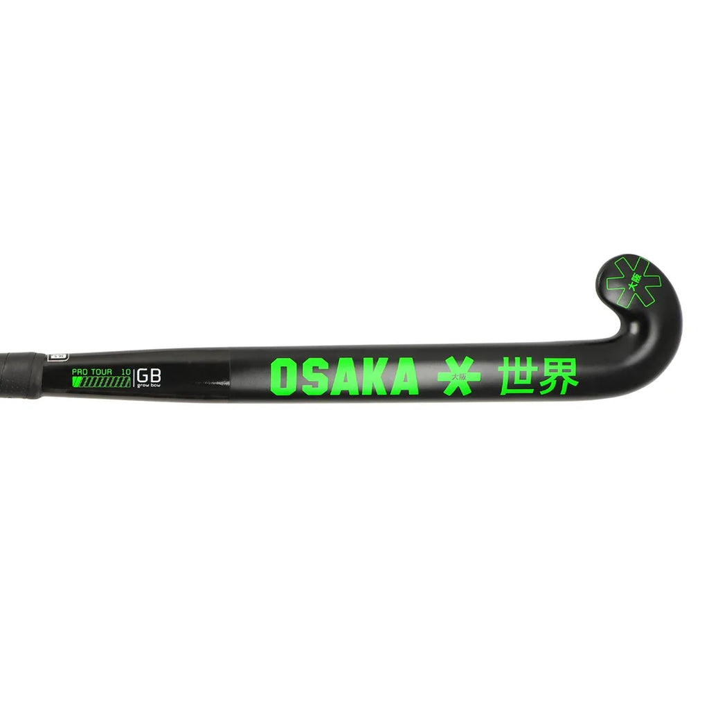 Osaka Pro Tour 10 - 2.0 Grow Bow Iconic Black Hockeystick