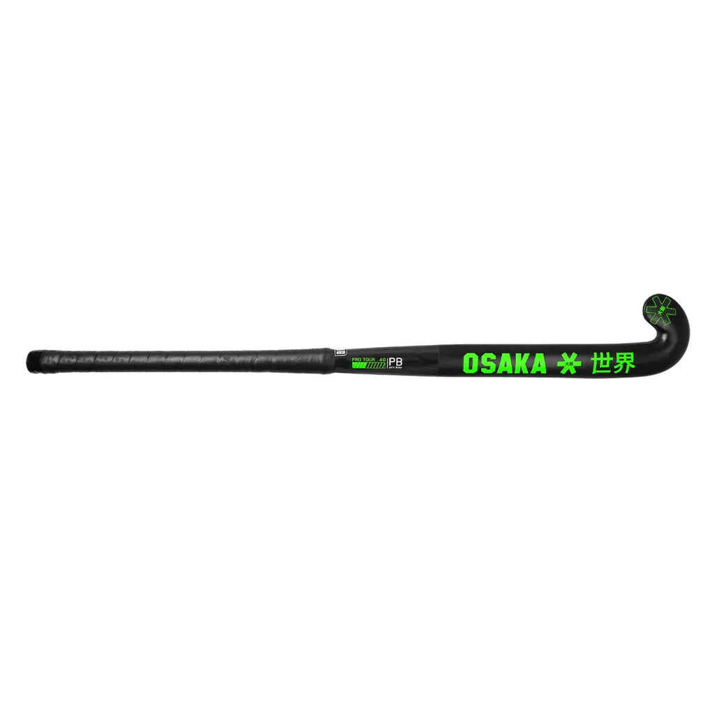 Osaka Pro Tour 40-Pro Bow-2.0 Ltd White - Iconic Black Hockeystick