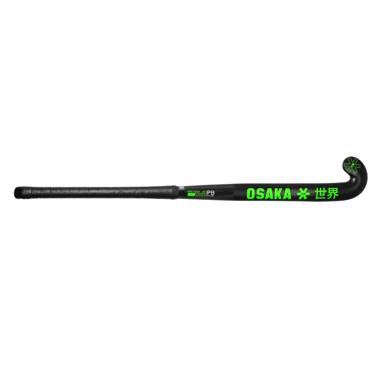 Osaka Pro Tour 40-Pro Bow-2.0 Ltd White - Iconic Black Hockeystick