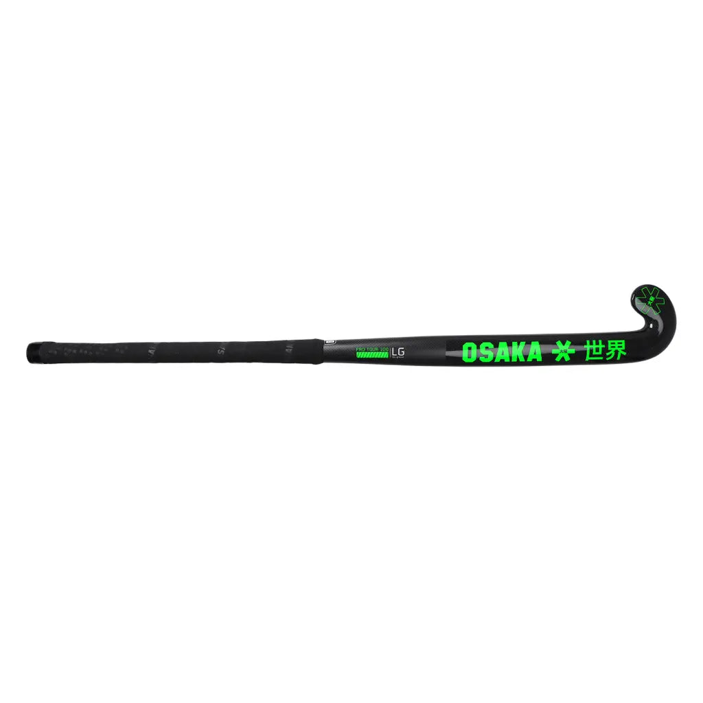 Osaka Pro Tour 100-Low Groove-2.0 Ltd White - Iconic Black Hockeystick