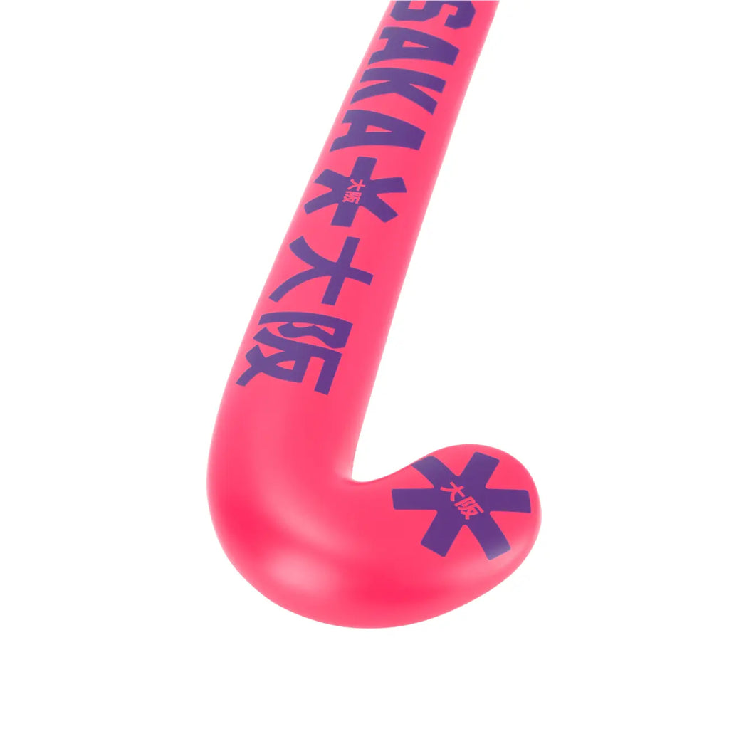 Osaka Mid Bow Wg - Hot Pink Hockeystick