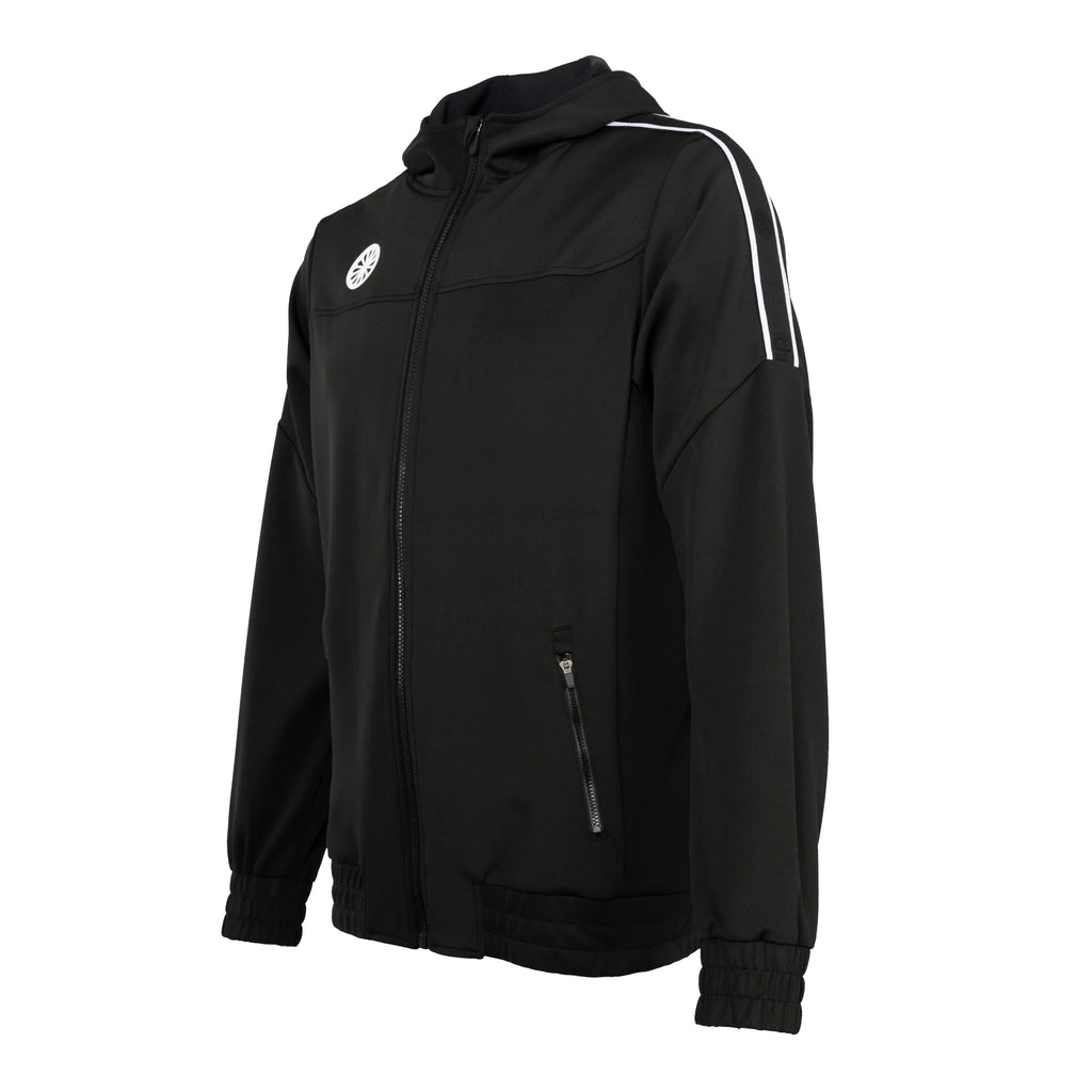 Indian Maharadja Jaipur men performance hooded jacket - Black Kleding