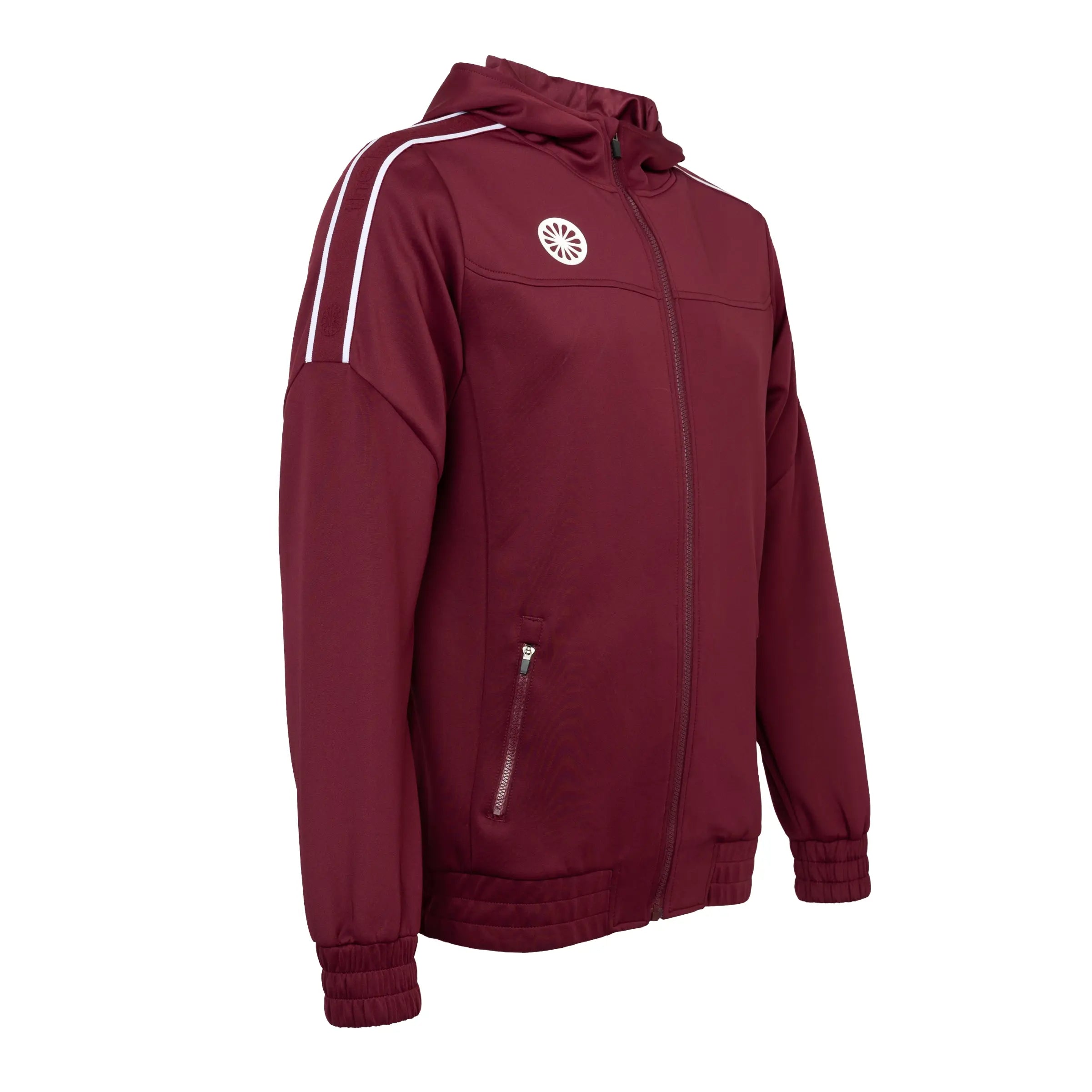 Indian Maharadja Jaipur men performance hooded jacket - Bordeaux Kleding