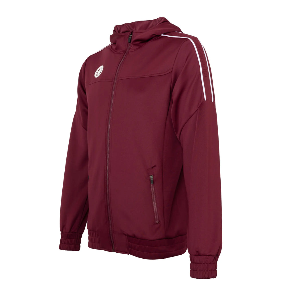 Indian Maharadja Jaipur men performance hooded jacket - Bordeaux Kleding