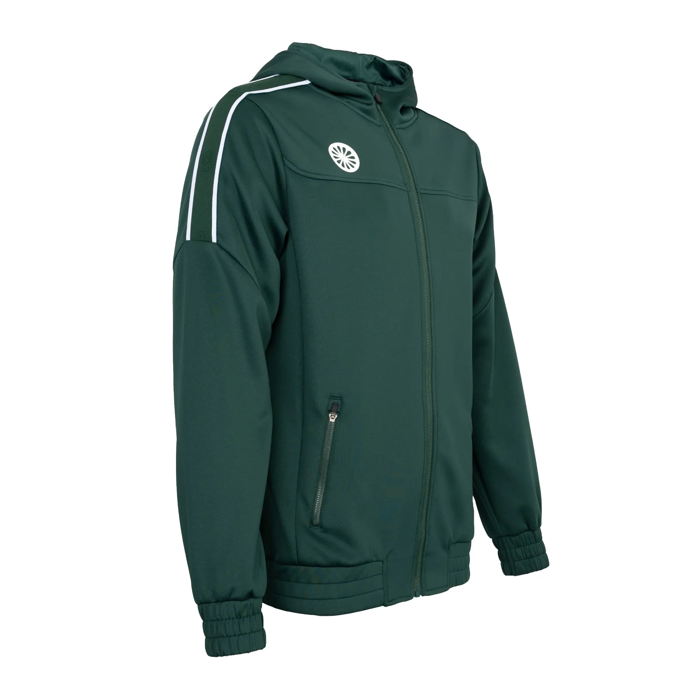 Indian Maharadja Jaipur men performance hooded jacket - Green Kleding