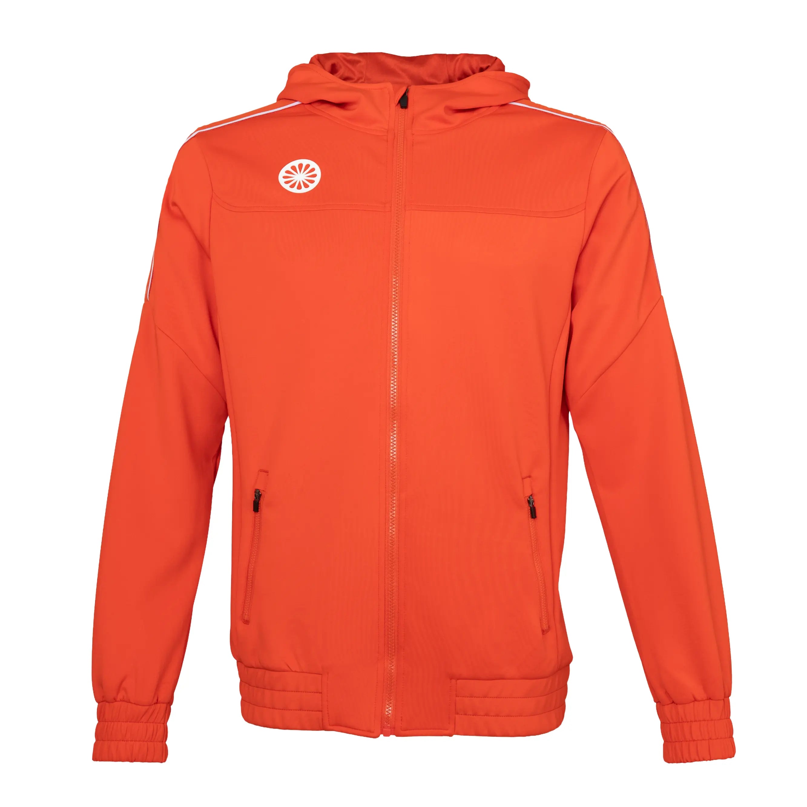 Indian Maharadja Jaipur men performance hooded jacket - Orange Kleding