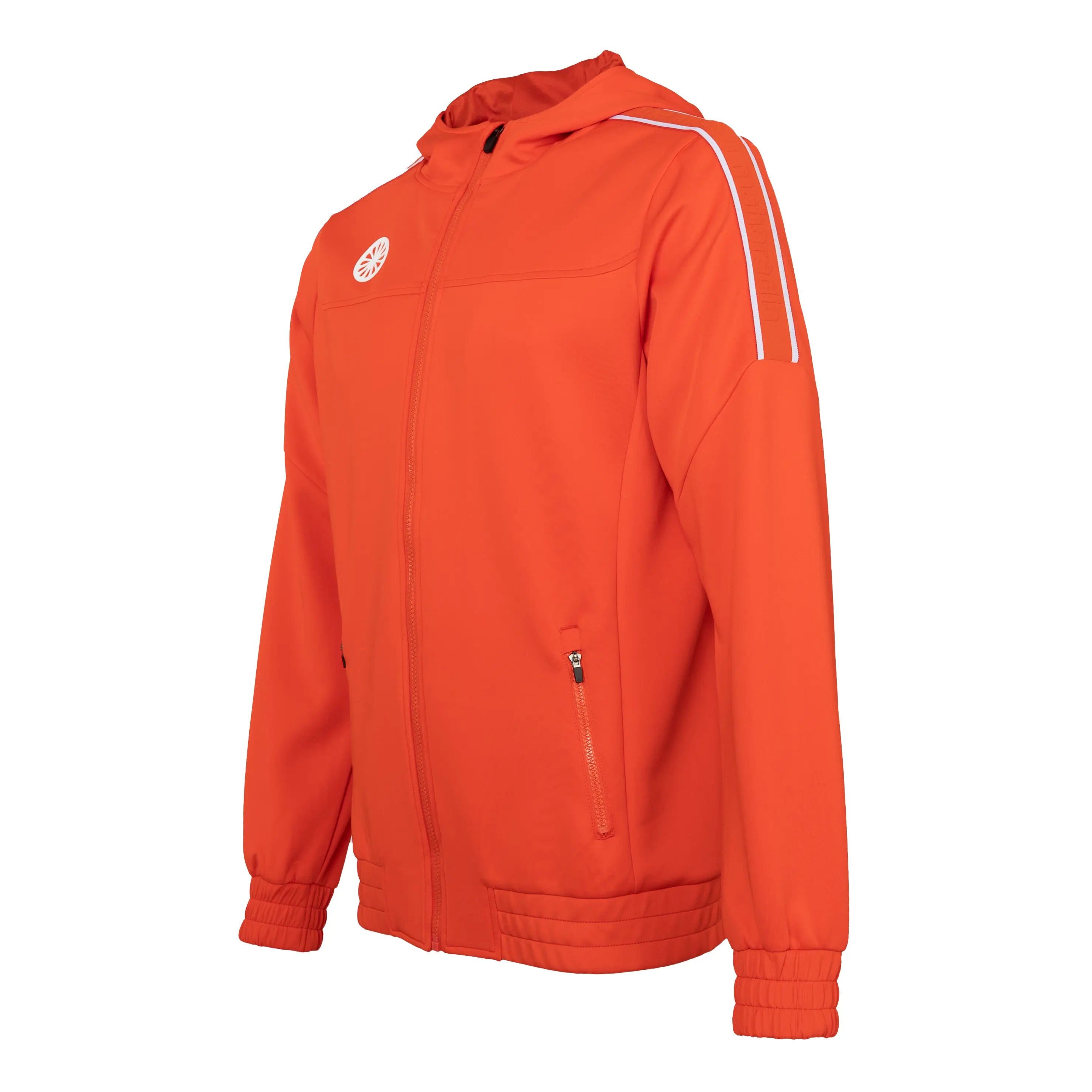Indian Maharadja Jaipur men performance hooded jacket - Orange Kleding