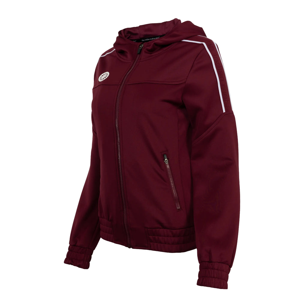 Indian Maharadja Jaipur women performance hooded jacket - Bordeaux Kleding