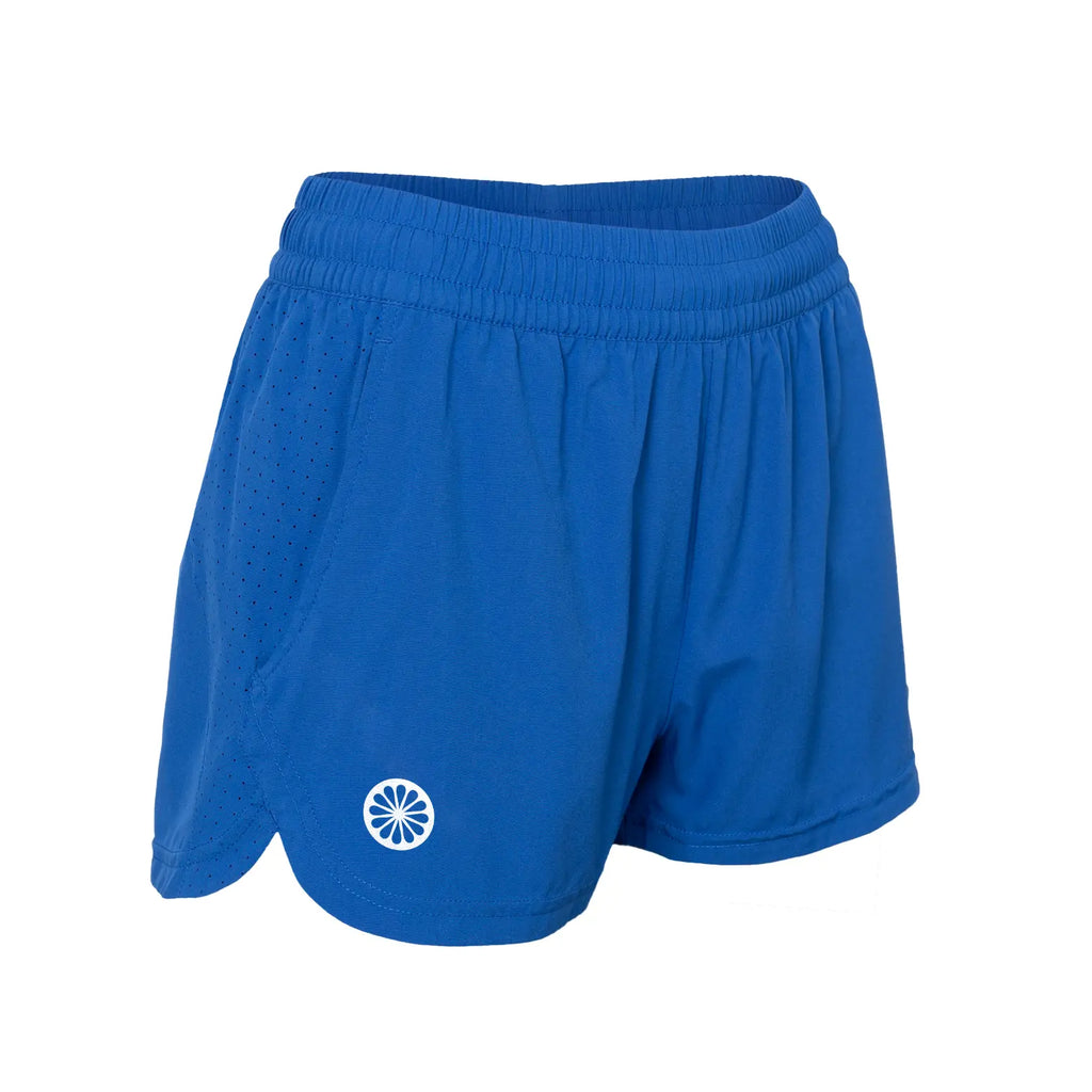 Indian Maharadja Jaipur Women performance 2 in 1 short - Cobalt Kleding