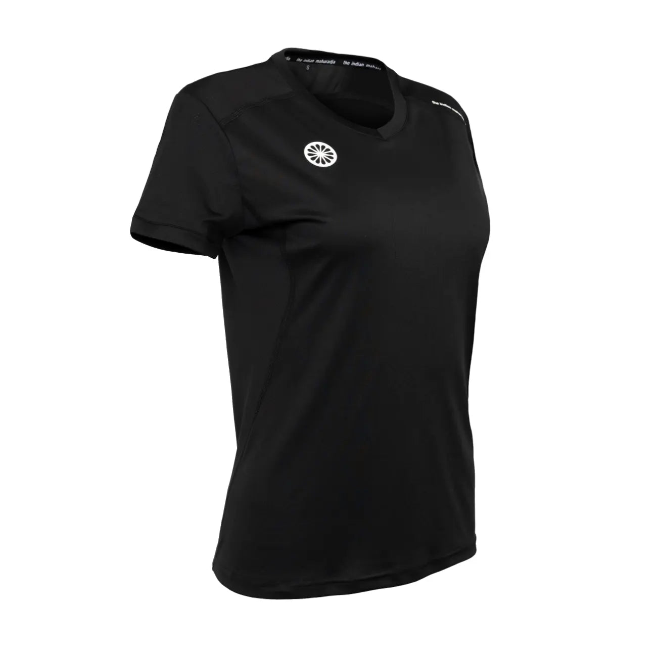 Indian Maharadja Jaipur women performance tee - Black Kleding