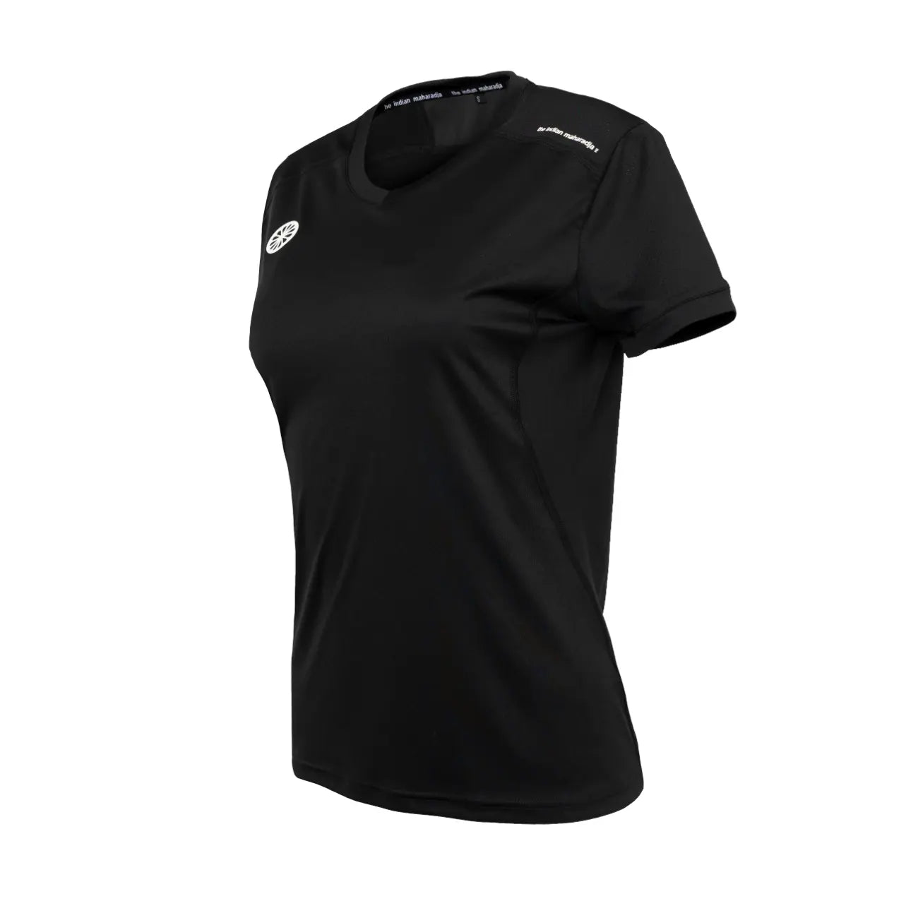 Indian Maharadja Jaipur women performance tee - Black Kleding