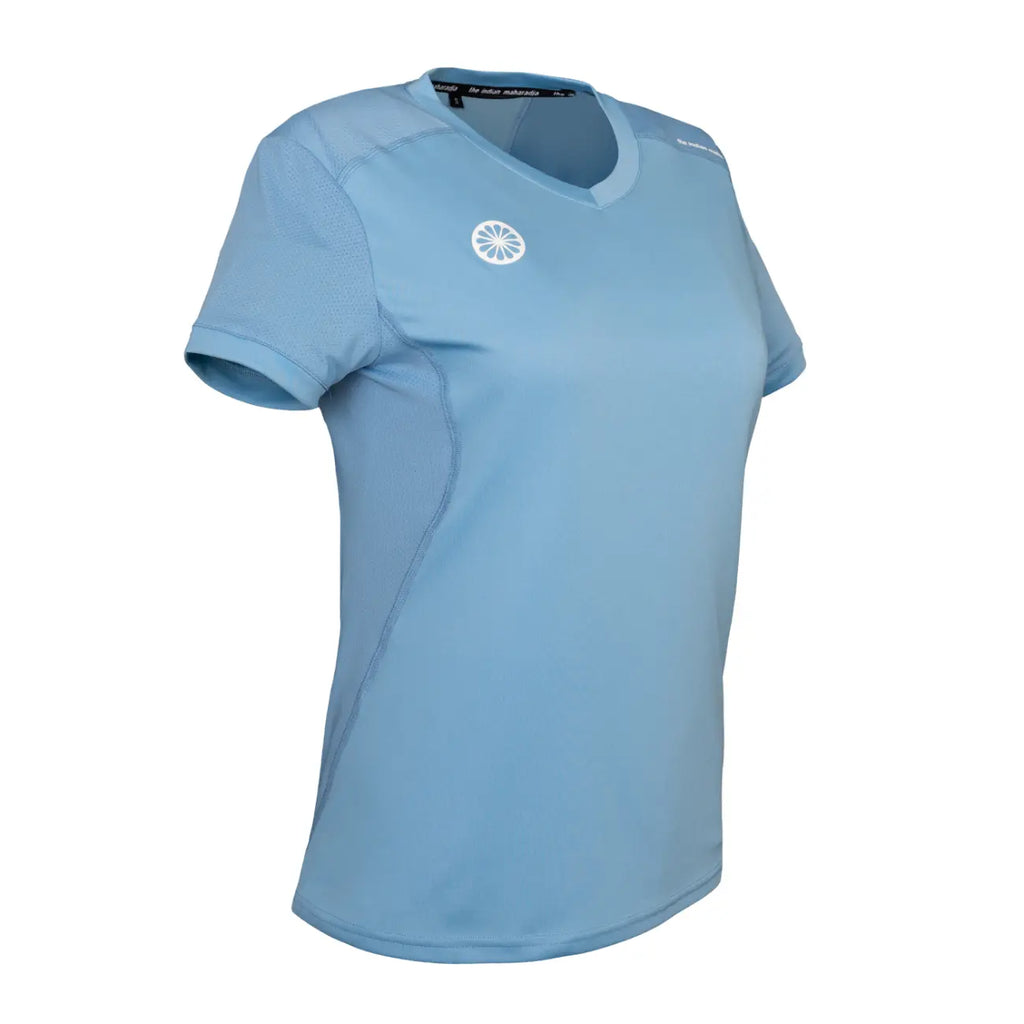 Indian Maharadja Jaipur women performance tee - Blue Kleding