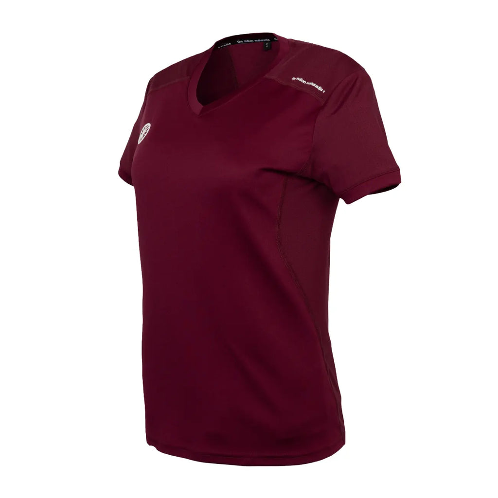 Indian Maharadja Jaipur women performance tee - Bordeaux Kleding