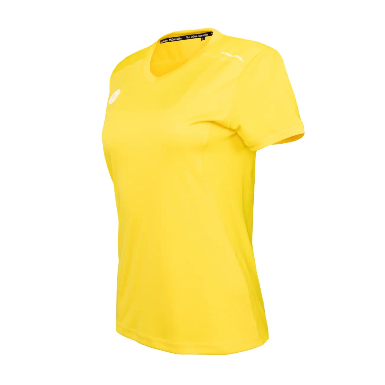 Indian Maharadja Jaipur women performance tee - Yellow Kleding