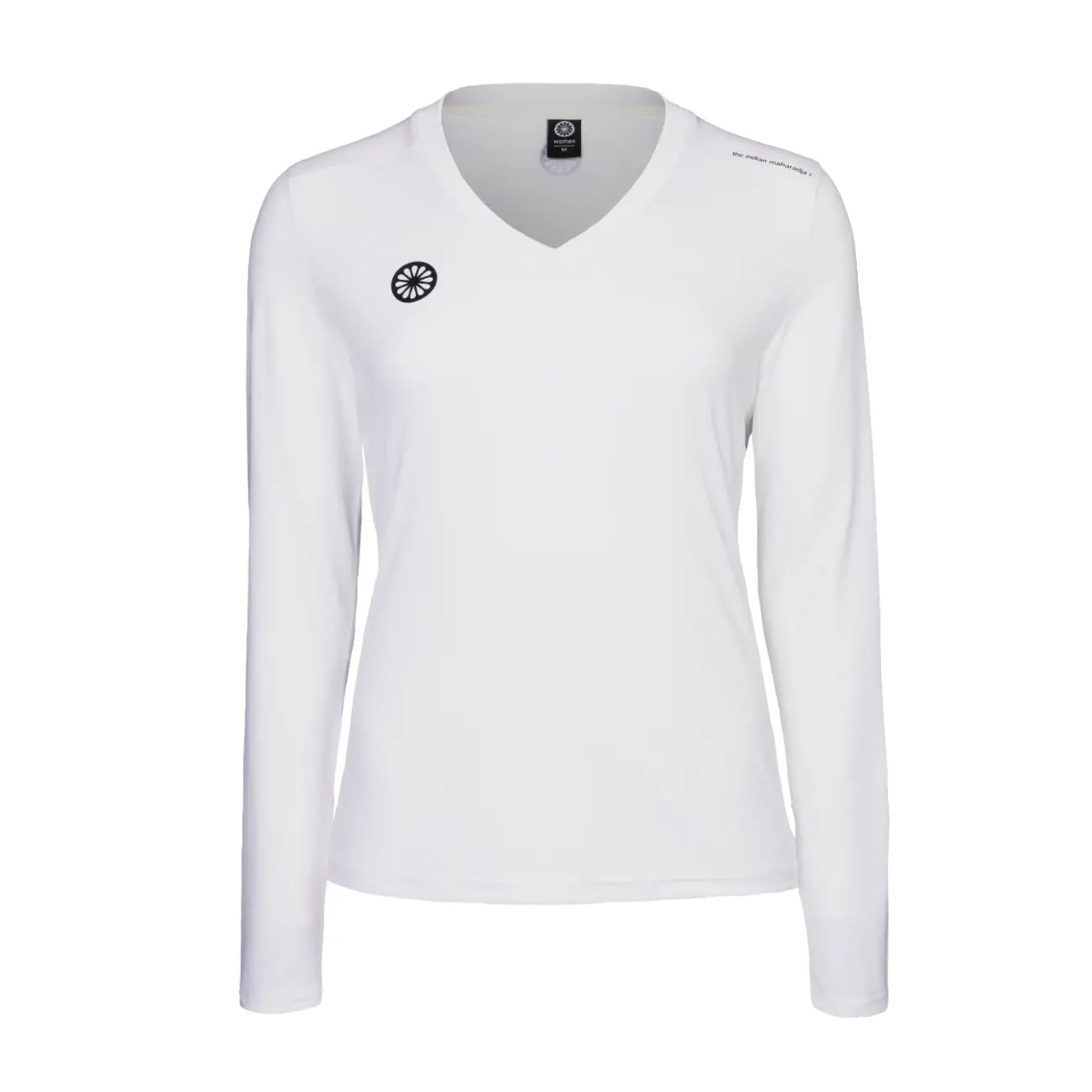 Indian Maharadja Women performance long sleeve - Bright White Kleding