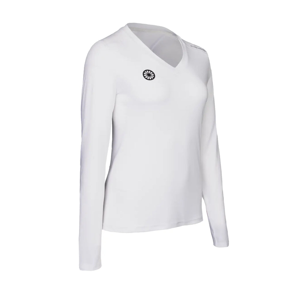 Indian Maharadja Women performance long sleeve - Bright White Kleding