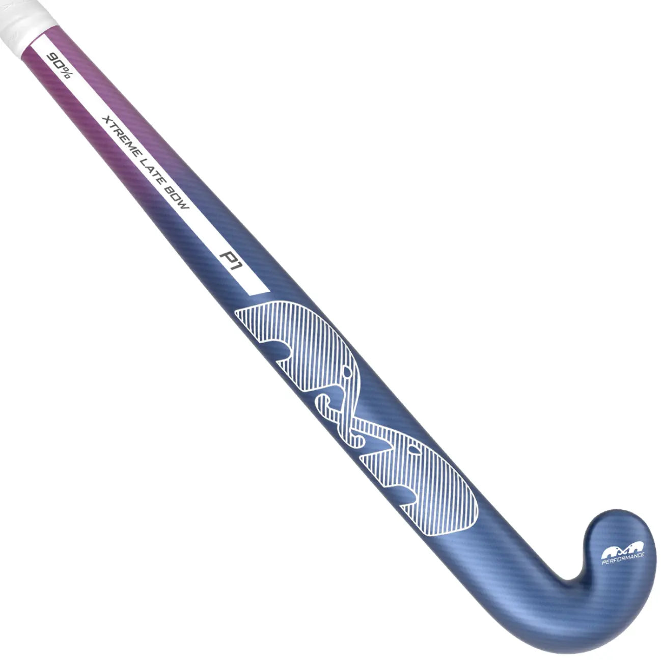 TK P1 Extreme Late Bow - Blue-Magenta-White Hockeystick