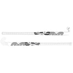 TK P2 Late Bow - White-Black-Silver Hockeystick