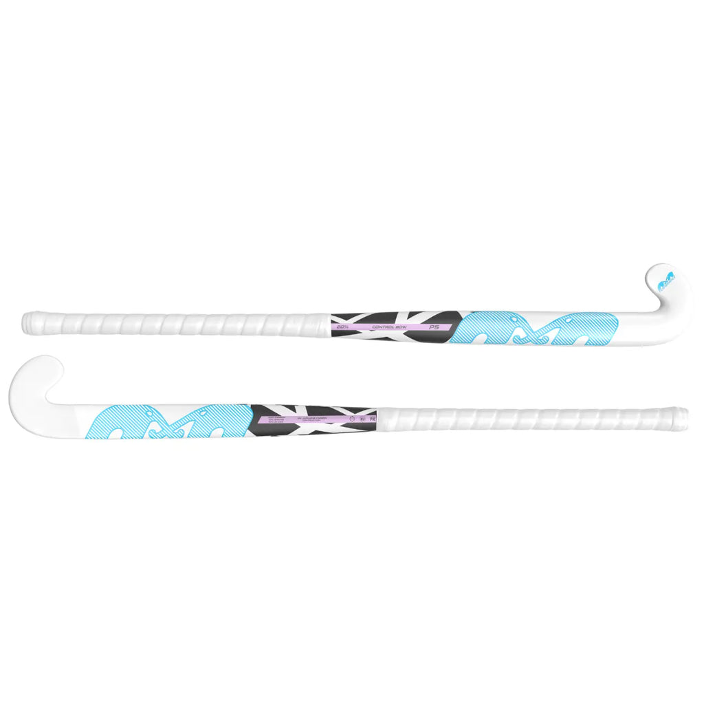 TK P5 Control Bow - White-Sky-Lila Hockeystick