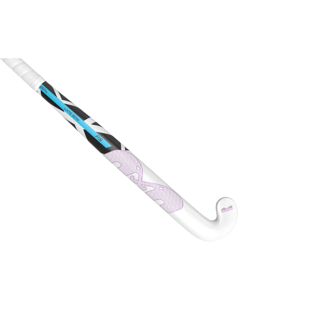 TK P5 Late Bow - White-Lila-Sky Hockeystick