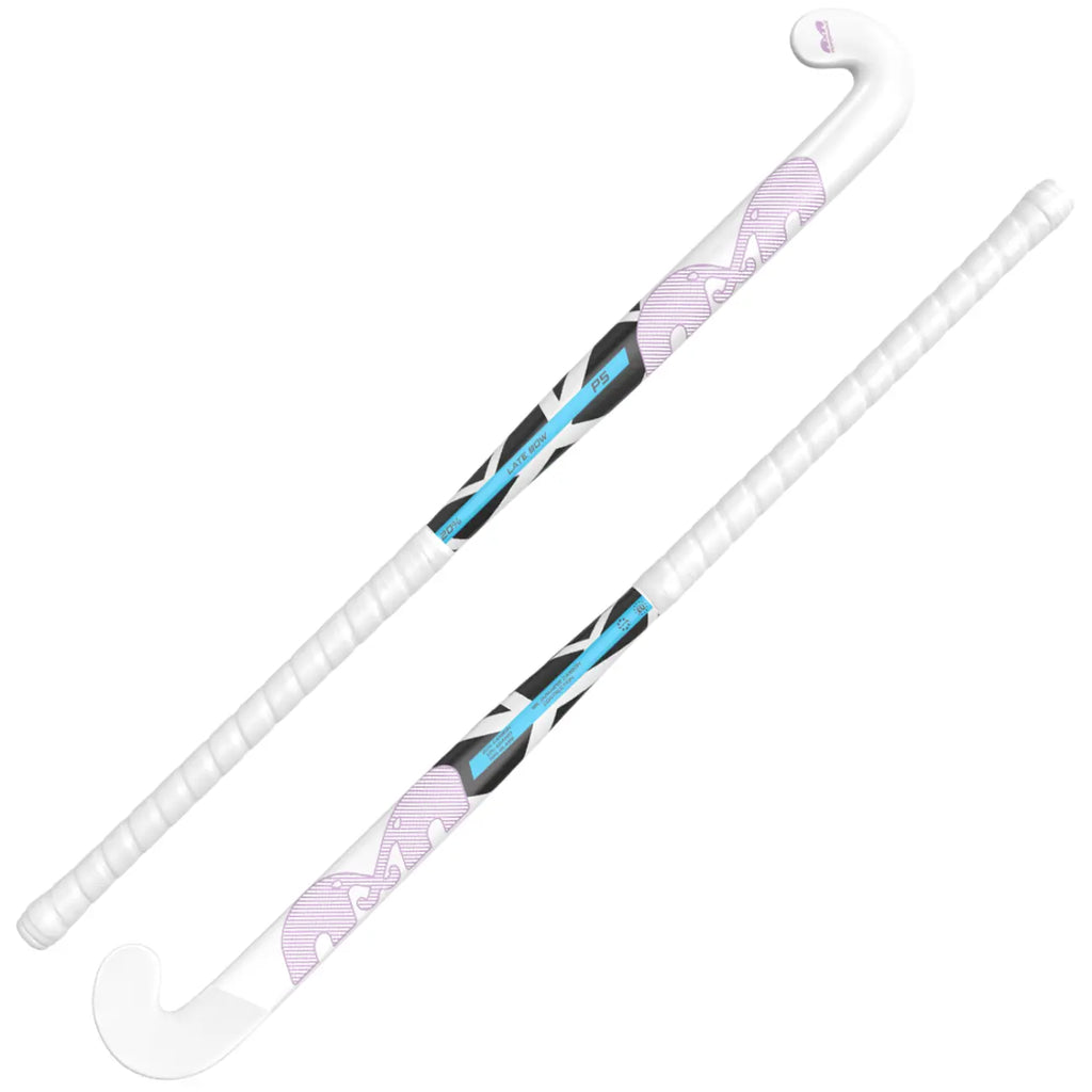 TK P5 Late Bow - White-Lila-Sky Hockeystick