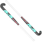 TK U2 Late Bow Plus - Black-Aqua-Pink Hockeystick