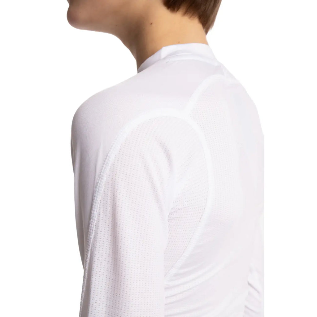 Osaka Kids Sports Baselayer Tee Ls - White