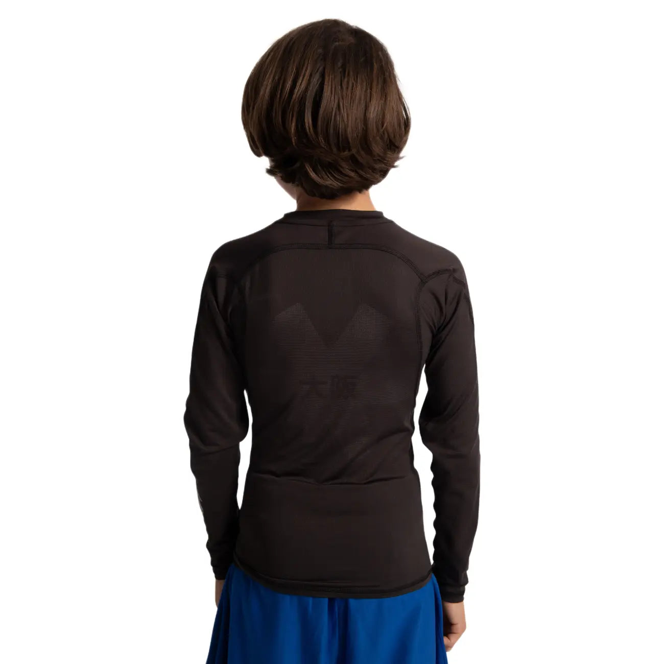 Osaka Kids Sports Baselayer Tee Ls - Black