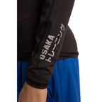 Osaka Kids Sports Baselayer Tee Ls - Black