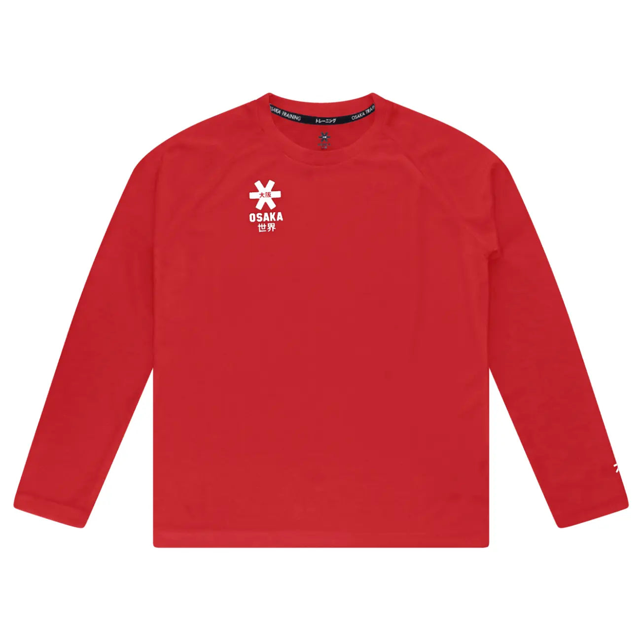 Osaka Kids Training Tee Long Sleeve S Rec - Red