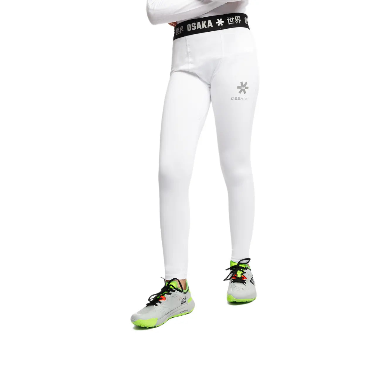 Osaka Kids Baselayer Tights - White