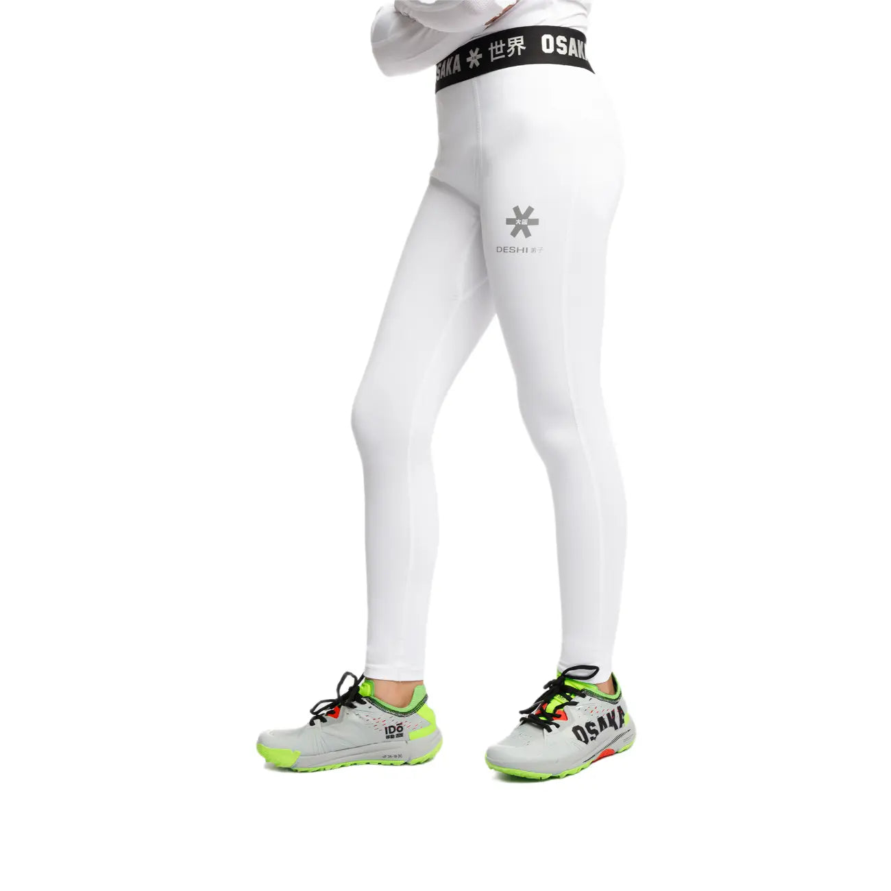 Osaka Kids Baselayer Tights - White