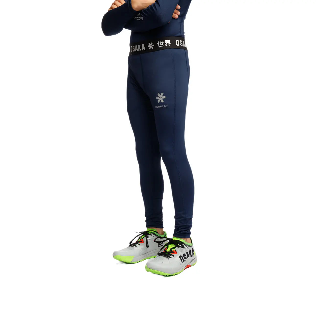 Osaka Kids Baselayer Tights - Navy