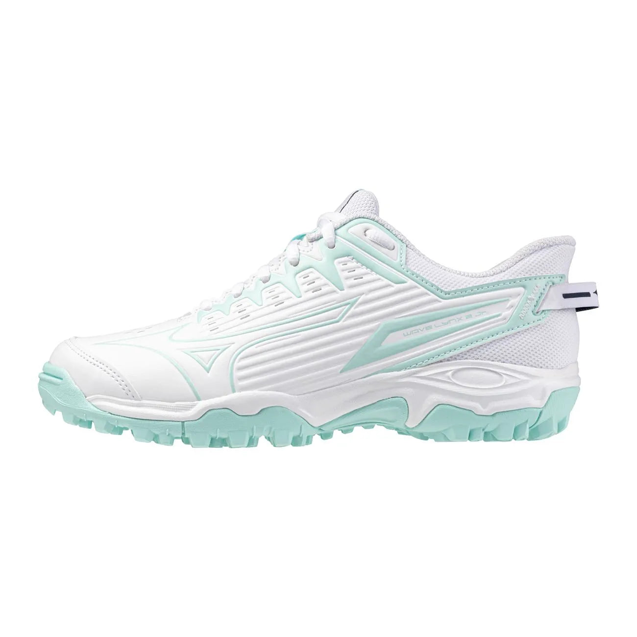 Mizuno WAVE LYNX 2 - White Junior Hockeyschoen