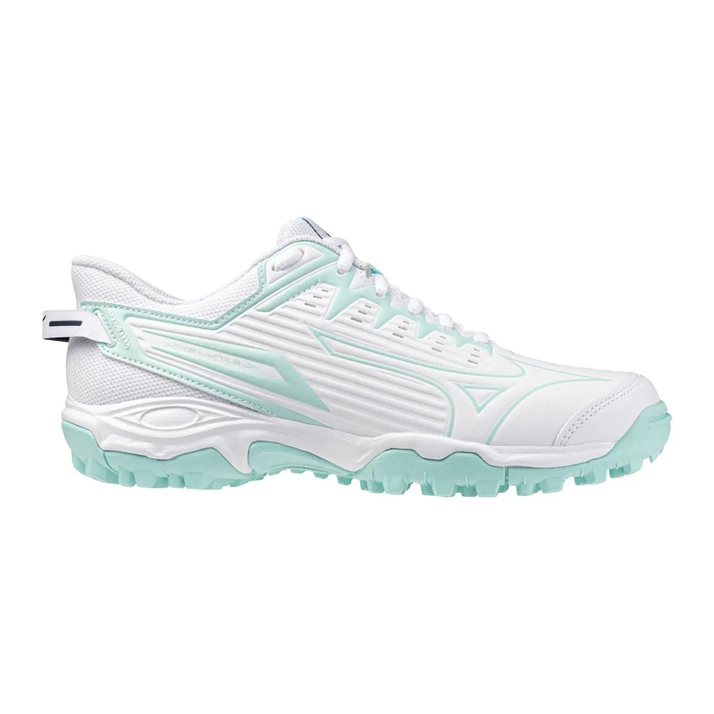 Mizuno WAVE LYNX 2 - White Junior Hockeyschoen