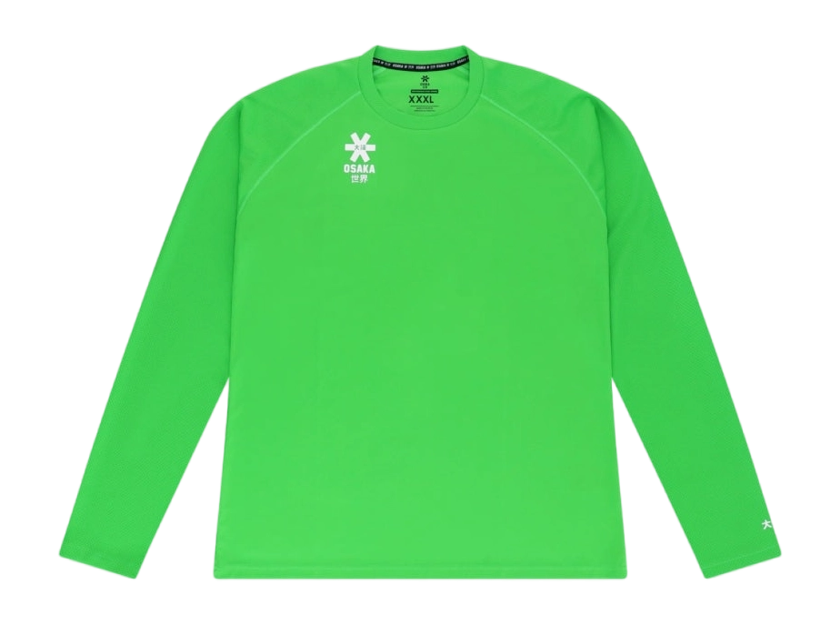 Osaka Keeper Tee Long Sleeves S Rec - Fluo Green Keeper